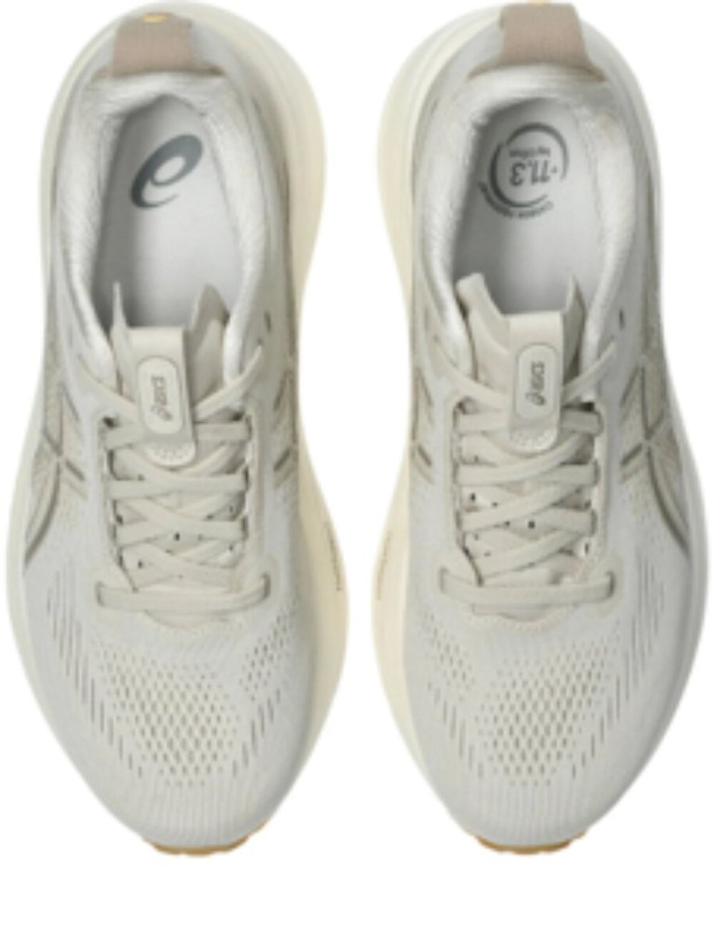 EUC Women's ASICS Gel-Kayano 33-sz 8.5-Oatmeal/Creme